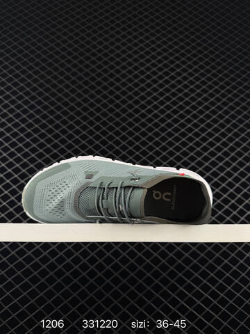 On Cloud 5 Coast Sage Green White EU 36-45 Running Shoe Running Sneakers - Unisex BS-85443