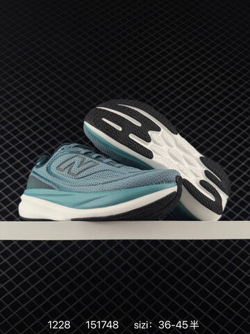 New Balance M1080V15 Light Teal Dark Teal White Black EU 36-45 Running Shoe - Unisex (BS-82438)