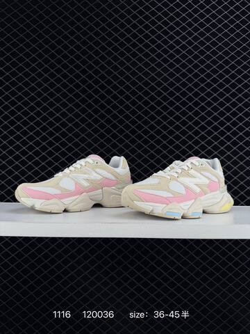 New Balance 9060 beige white pink yellow blue EU 36-45 sneaker