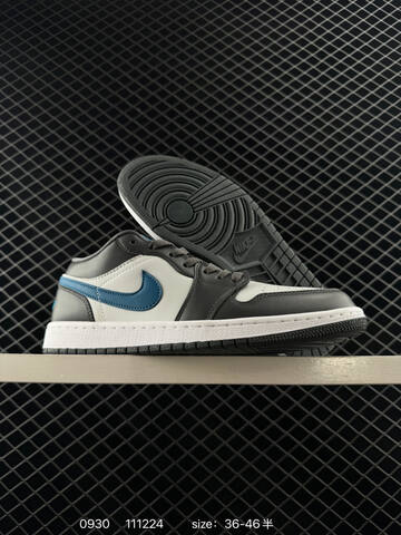 Jordan Air Jordan 1 Low White Pink Light Blue EU 36-46 Sneaker - Unisex (BS-80595)