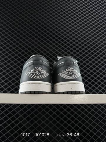 Jordan Air Jordan 1 Low White Dark Grey Sail EU 36-46 Skate Shoe - Unisex (BS-80502)