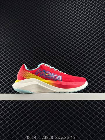 HOKA ONE ONE Mach X Black White Yellow Pink Blue EU 36-45 Running Shoe Running Sneakers - Unisex (BS-86599)