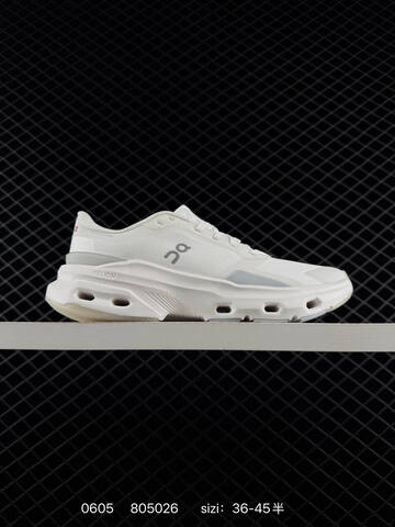 On Cloudpulse White Black Pale Yellow EU 36-45 Running Shoe Running Sneakers - Unisex (BS-85202)