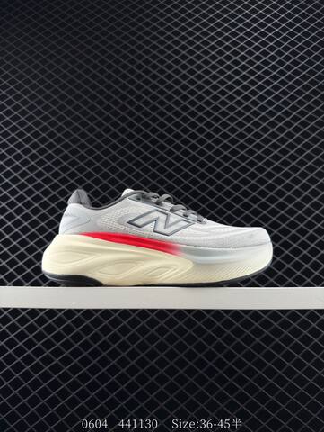 New Balance Fresh Foam X 1080 V14 Grey Off White Red Black EU 36-45 Running Shoe - Unisex (BS-83361)