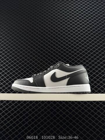 Jordan Air Jordan 1 Low White Dark Grey EU 36-46 Sneaker - Unisex (BS-81186)