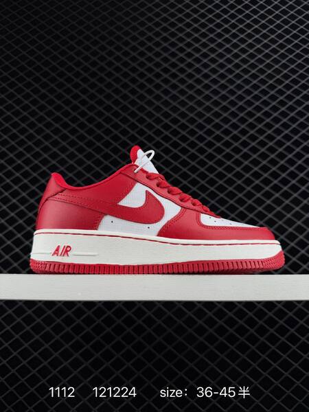 Nike Air Force 1 07 red white EU 36-45 5 lifestyle