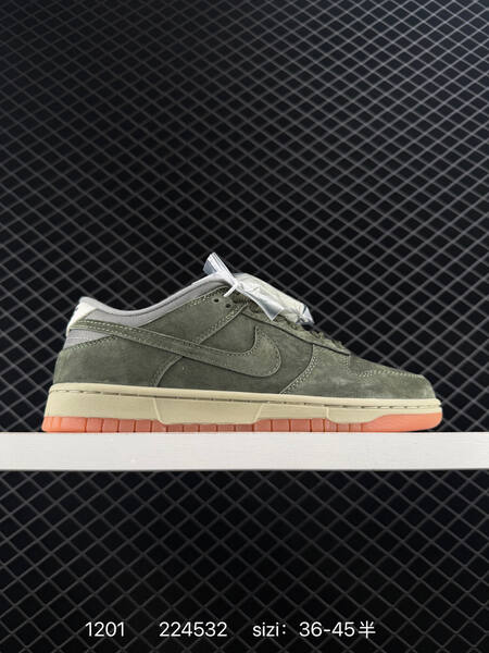 Nike SB Dunk Low Pro HJ0367-200 olive green grey sail coral EU 36-45 5 skate lifestyle