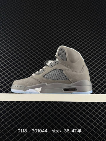 Jordan Air Jordan 5 Retro High Grey White Light Blue EU 36-47 Basketball Shoe - Unisex (BS-79806)