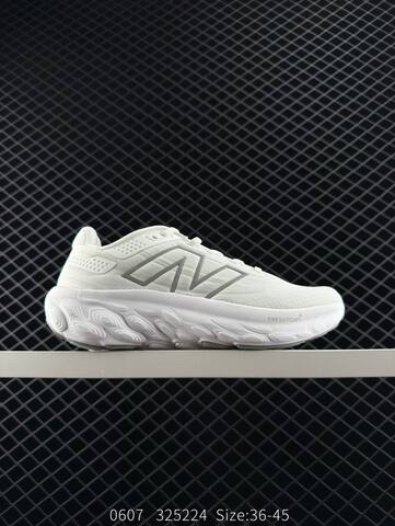 New Balance M1080LUM Fresh Foam X 1080v13 White Pink Neon Yellow Orange Beige EU 36-40 Running Shoe - Unisex (BS-83341)