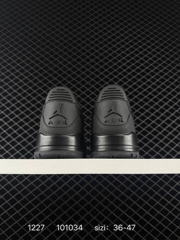 Jordan Air Jordan Legacy 312 Triple Black EU 36-47 Basketball Shoe - Unisex (BS-79984)