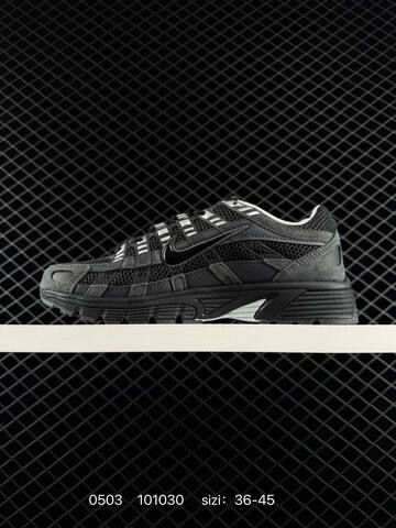 Nike P-6000 Black Grey White EU 36-45 Running - Unisex (BS-71708)