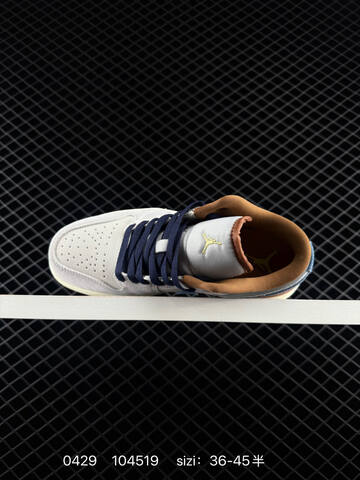 Air Jordan 1 Low AIR JORDAN 1 104519 36-46 FZ5042 041 95 Lifestyle - Unisex (BS-79376)