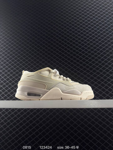 Jordan Air Jordan 4 RM Black Light Gray Cream White EU 36-45 Basketball Shoe - Unisex (BS-80912)