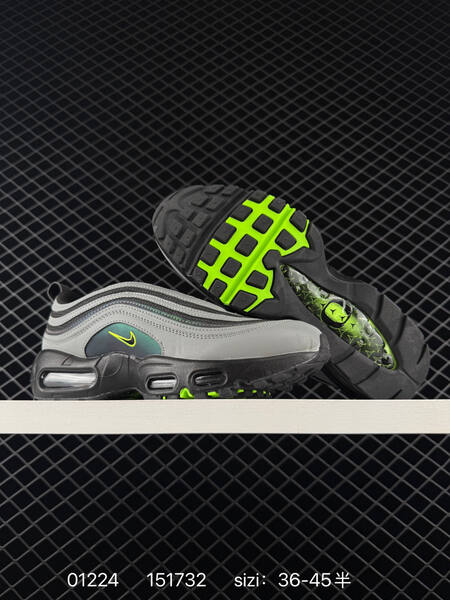 Nike Air Max 97 black green iridescent 36-45 lifestyle