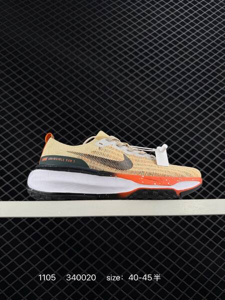 Nike ZoomX Invincible Run 3 beige orange black white EU 40-45 running lifestyle