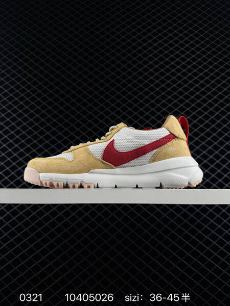 Nike Tom Sachs x NikeCraft General Purpose Shoe White Beige Red EU 36-45 casual lifestyle