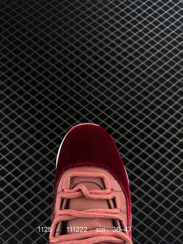 Jordan Air Jordan 11 Retro Burgundy Dusty Rose White Orange EU 36-47 Basketball Shoe - Unisex (BS-80189)
