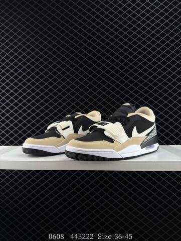 Jordan Air Jordan Legacy 312 Low CD9054-020 Black Beige White EU 36-45 Basketball Shoe - Unisex (BS-81240)
