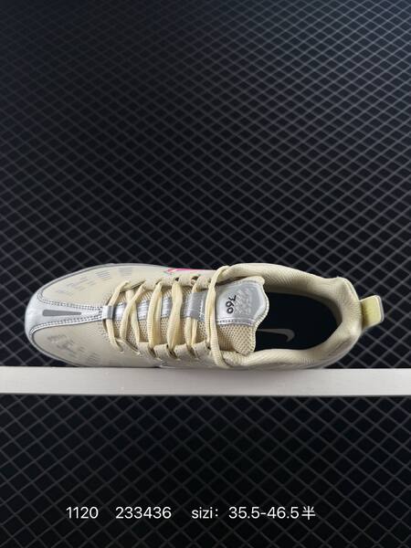 Nike Air Vapormax 360 cream ivory with silver-gray and translucent sole iridescent Swoosh 35 5-46 5 running lifestyle