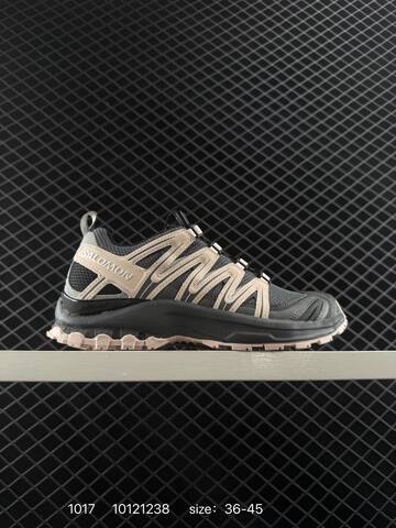 Salomon XA PRO 3D ADV Dark Grey Beige Light Pink EU 36-45 Trail Shoe Trail Running Sneakers - Unisex (BS-85955)