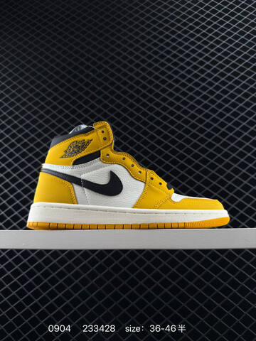 Jordan Air Jordan 1 Retro High OG Black Grey White EU 36-46 Basketball Shoe - Unisex (BS-80772)