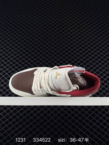 Jordan Air Jordan 1 Retro Low White Brown Red Sail EU 36-47 Skate Shoe - Unisex (BS-79932)