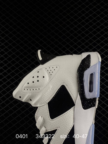 Jordan Air Jordan 6 Retro Low PSG Black White 40-47 Basketball Shoe - Men's (BS-79569)