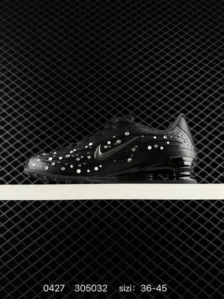 Nike Shox Z black/silver with rhinestone pearl accents EU 36-45 lifestyle