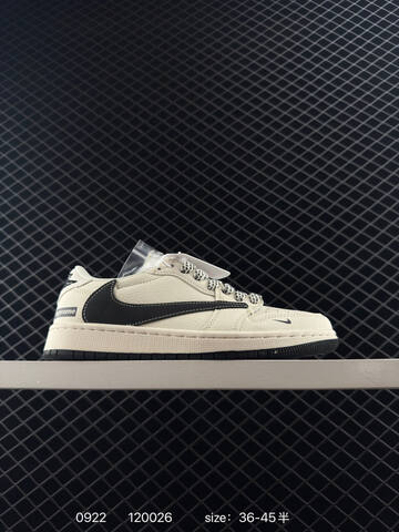 Jordan Travis Scott x Air Jordan 1 Low Reverse Mocha Supreme Brown Beige White Pink Gray EU 36-45 Sneaker - Unisex (BS-80656)