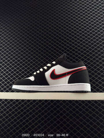 Jordan Air Jordan 1 Low white black red