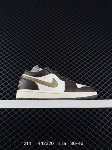 Jordan Air Jordan 1 Low White Black Burgundy EU 36-46 Sneaker - Unisex (BS-80061)