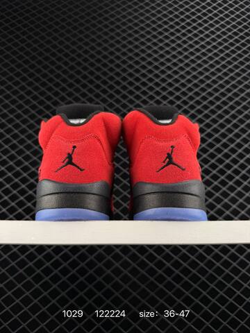 Jordan Air Jordan 5 Retro Red Black Blue EU 36-47 Basketball Shoe - Unisex (BS-80403)