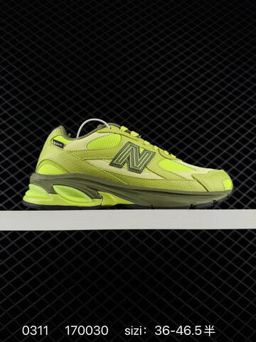 New Balance 2010 Neon Lime Olive Green Black EU 36-46 5 Sneaker - Unisex (BS-82315)