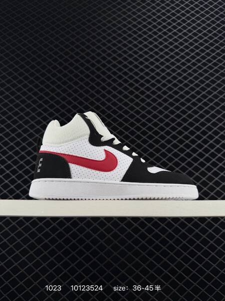 Nike Court Borough Mid White Grey Burgundy White Black Gum White Grey Blue White Red Black EU 36-45 5 casual lifestyle
