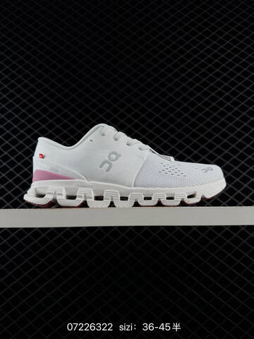 On Cloud X 4 White Pink EU 36-45 Running Shoe Running Sneakers - Unisex BS-85004
