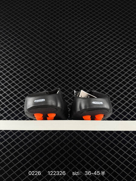 Nike Mind 001 Recovery Slide black with orange accents 36-45 lifestyle