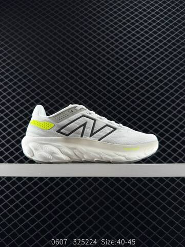 New Balance M1080LUM Fresh Foam X 1080v13 White Pink Neon Yellow Orange Beige EU 36-40 Running Shoe - Unisex (BS-83341)