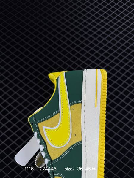 Nike Air Force 1 07 LV8 green yellow white EU 36-45 lifestyle