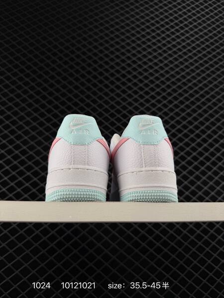 Nike Air Force 1 07 Low White Pink Tiffany Blue 35 5-45 lifestyle