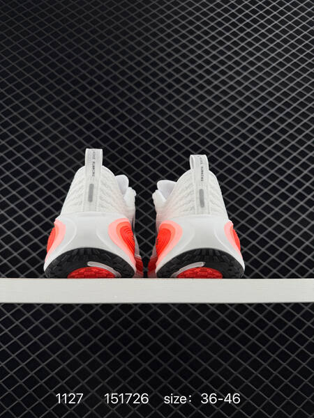 Nike Air Zoom Vomero Plus ReactX HV8150-003 white grey neon coral 36-46 running lifestyle