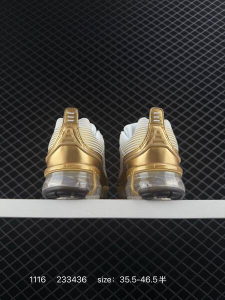 Nike Vapormax 360 white metallic gold 35 5-46 5 running lifestyle
