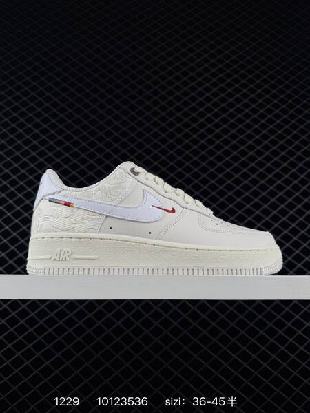 Nike Air Force 1 Low 07 CNY Sail White with Red accents EU 36-45 5 lifestyle