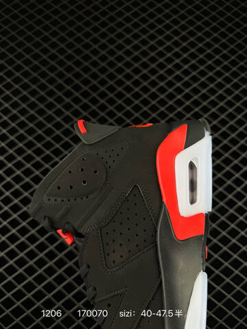 Jordan Air Jordan 6 Retro CT8529-001 Black Infrared Red White EU 40-47 5 Basketball Shoe - Men's (BS-80103)