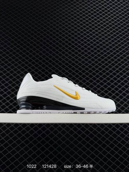 Nike Shox White Gold Black EU 36-46 5 running lifestyle