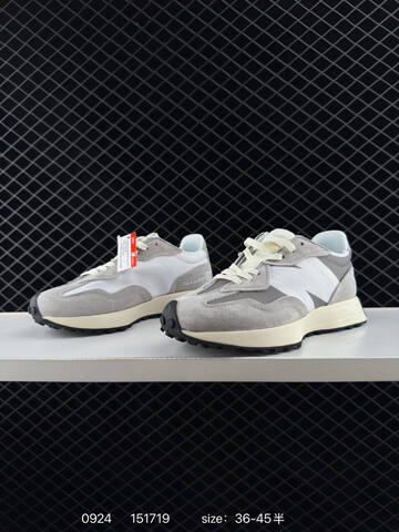 New Balance 327 grey white cream black EU 36-45 sneaker