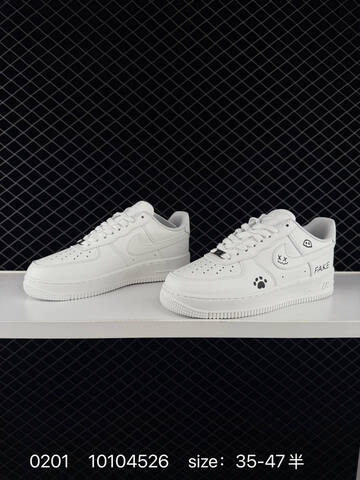 Nike Air Force 1 Low White 35-47 5 Casual - Unisex (BS-72862)