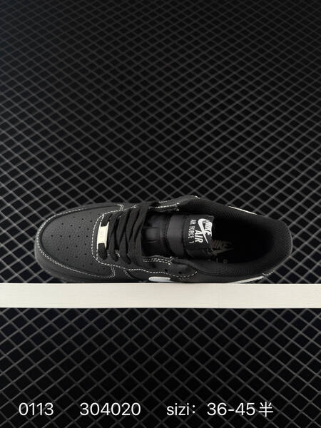 Nike Air Force 1 black white 36-45 casual lifestyle