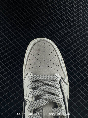 Jordan Air Jordan 1 Low SJ2068-141 Light Grey Off White Dark Grey EU 36-45 Sneaker - Unisex (BS-80619)