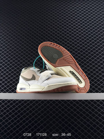 Jordan Air Jordan Legacy 312 White Light Grey Dark Grey Navy EU 36-45 Basketball Shoe - Unisex (BS-81006)