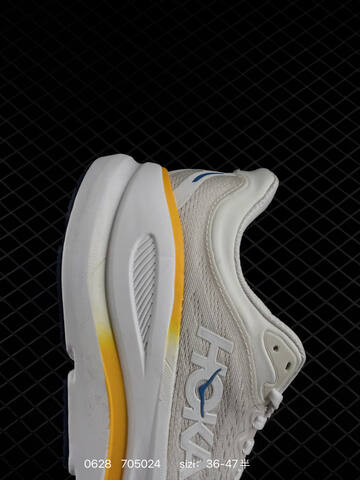 HOKA ONE ONE Bondi 9 Off White Navy Blue EU 36-47 Running Shoe Running Sneakers - Unisex (BS-86178)